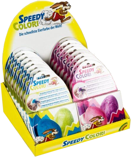 Speedycolor Thekendisplay Eierfarben